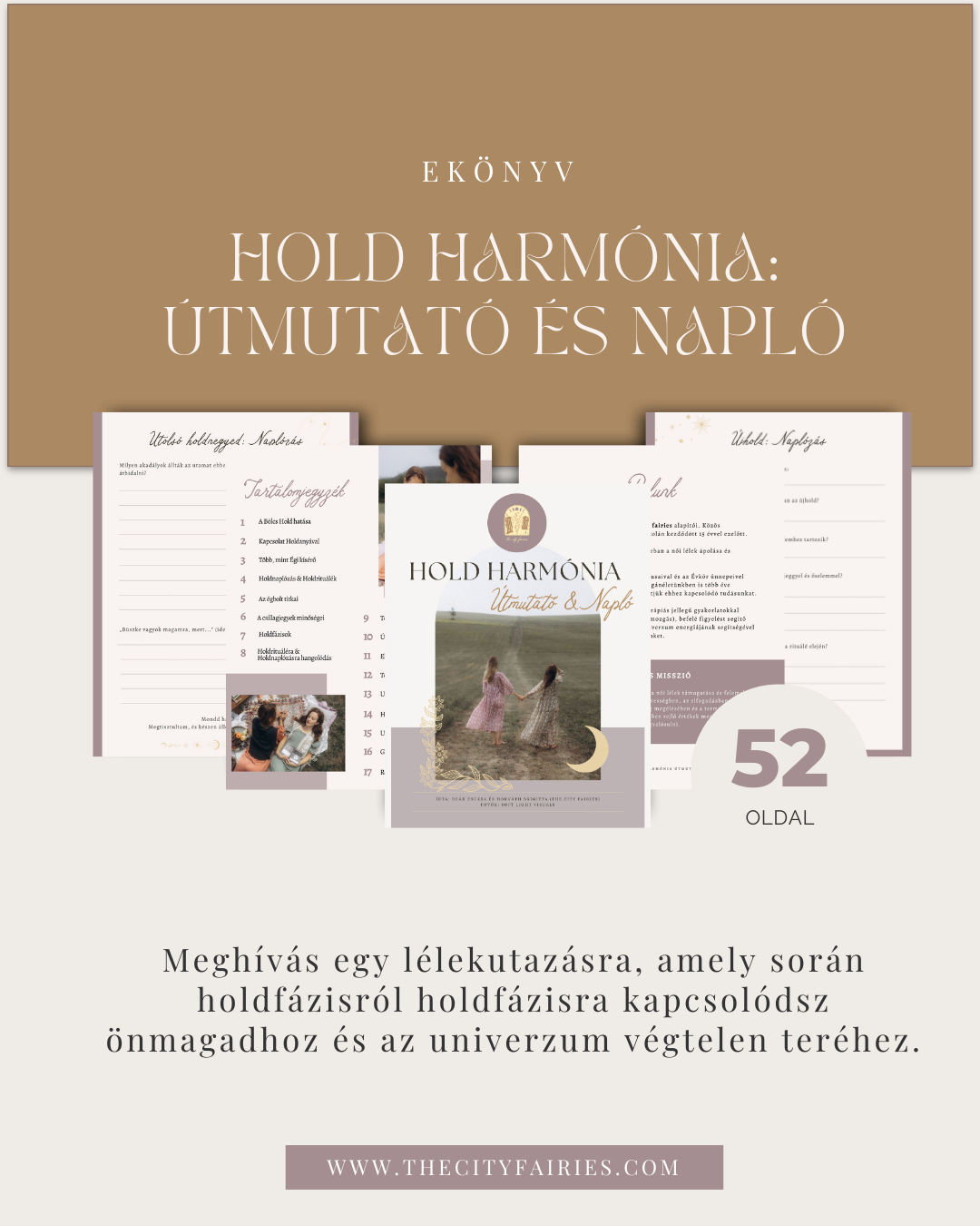 Hold Harmónia: Útmutató & Napló (ekönyv)